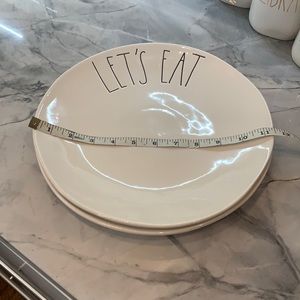COPY - Rae Dunn dinner plates